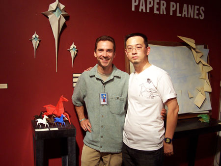 Pictured here are Kevin Box (left) and Kyle Fu (right).