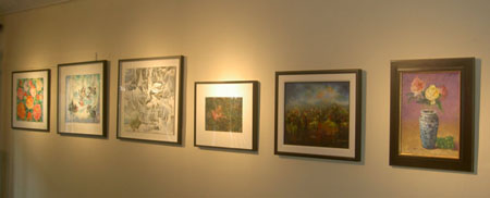 More paintings on display