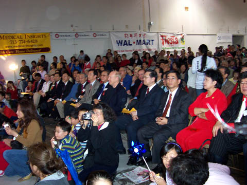 Houston Mayor Bill White in Attendance at the Houston Chinese New Year festival