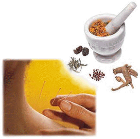 Chinese herbs and acupuncture