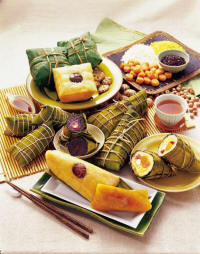 Foods consumed on Dragon Boat Festival Day
