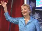 interactive wax figurine Hillary Clinton at the museum
