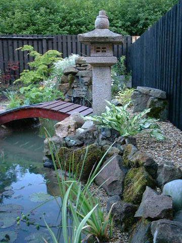 Typical Japanese Garden Layout