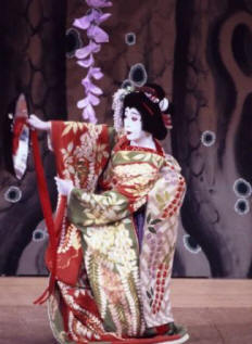 Japanese Kabuki performance
