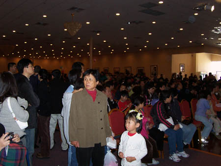 Many people turned out for this festive event at Phoenix Seafood Restaurant in Houston.