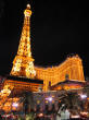 Eiffel tower at Paris Hotel in Las Vegas