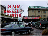 Pikes Place Market, Downtown Seattle