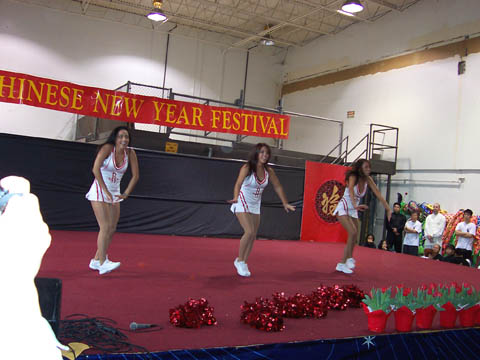 The Rockets Powerdancers put on a great performance at the Chinese New Year Festival