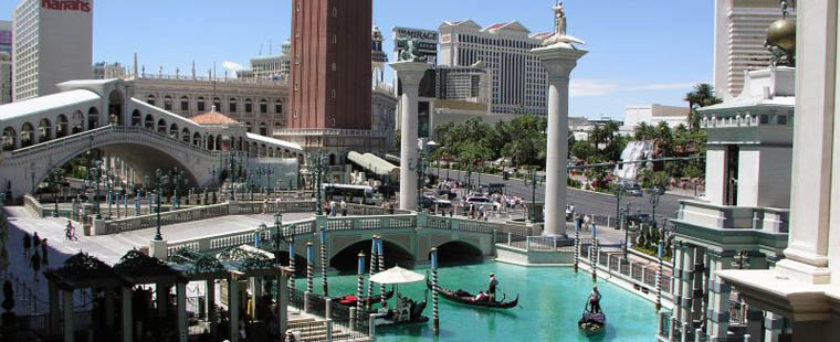 The Venetian on Las Vegas Strip